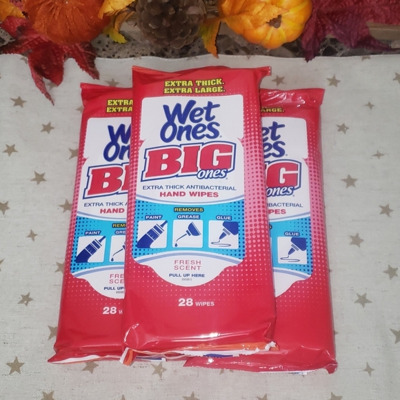 Wet Ones XL Wipes (3) Bundle